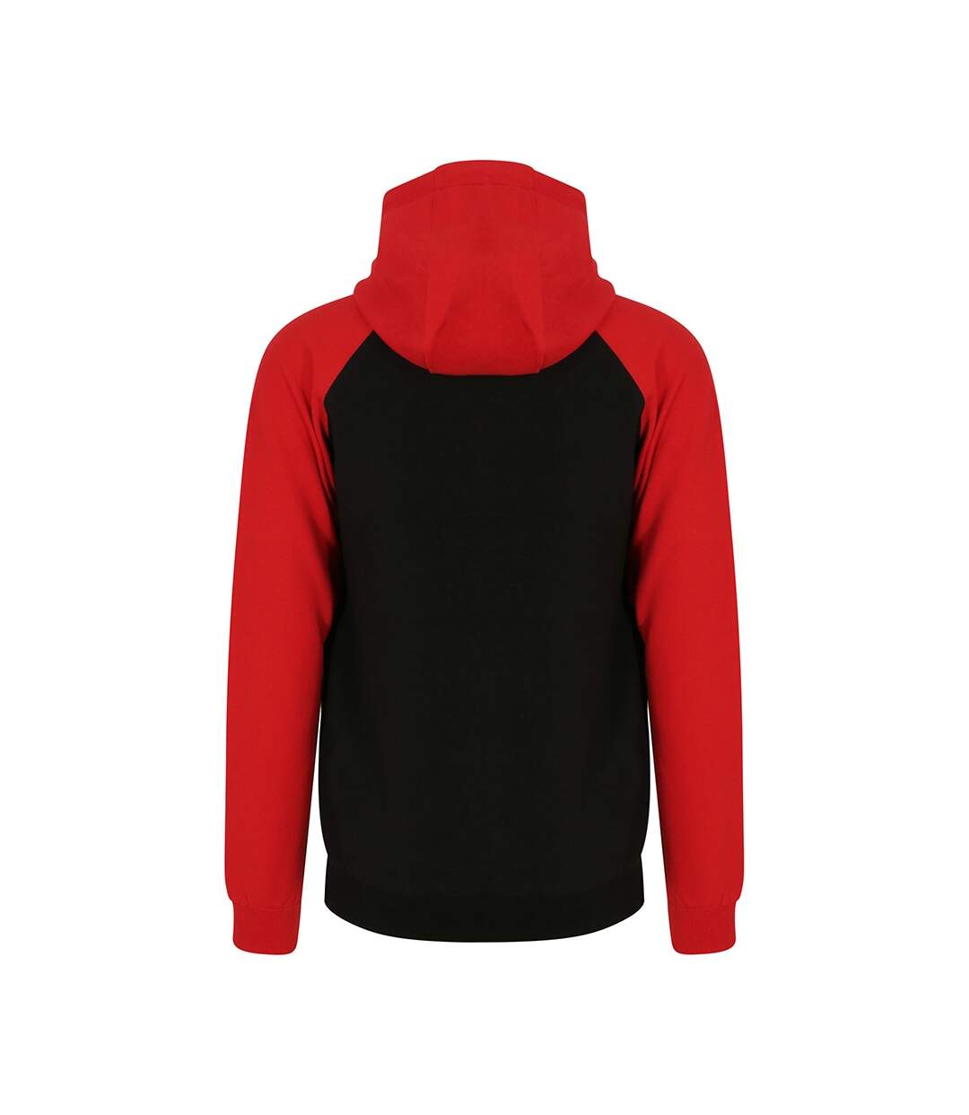 Veste baseball hommes noir / rouge AWDis-2