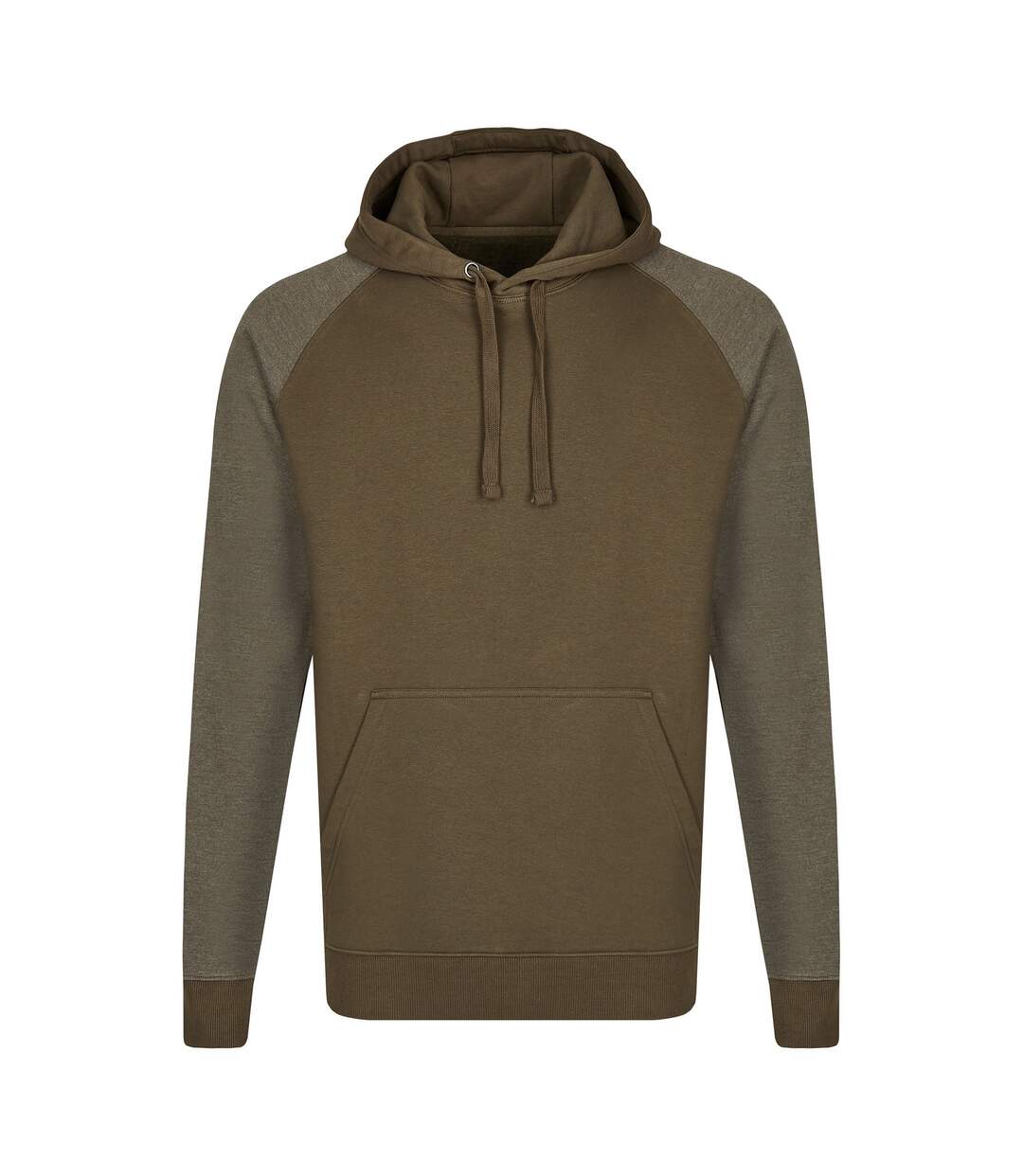 Sweat À Capuche My Mate Homme Olive Olive Chiné Miners Mate-1