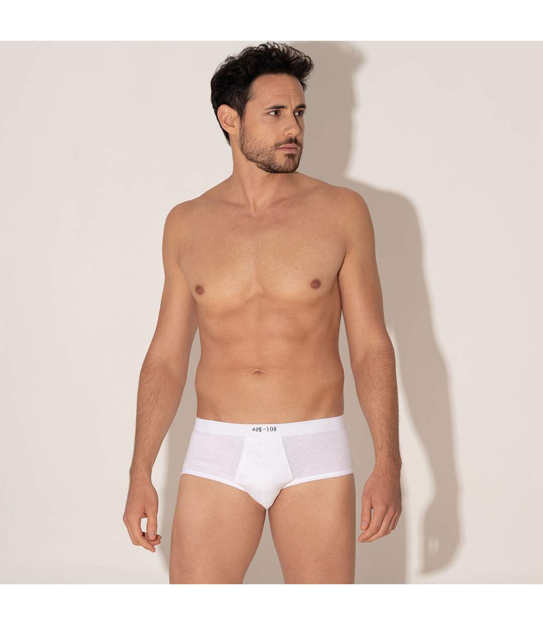 Slip taille haute ouvert Pur coton Premium