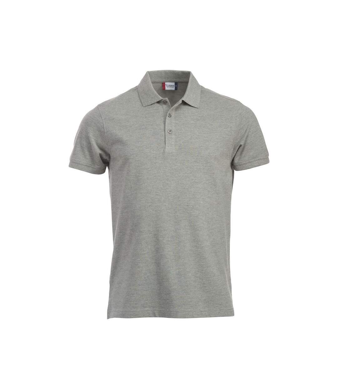 Polo classic lincoln homme gris chiné Clique Clique