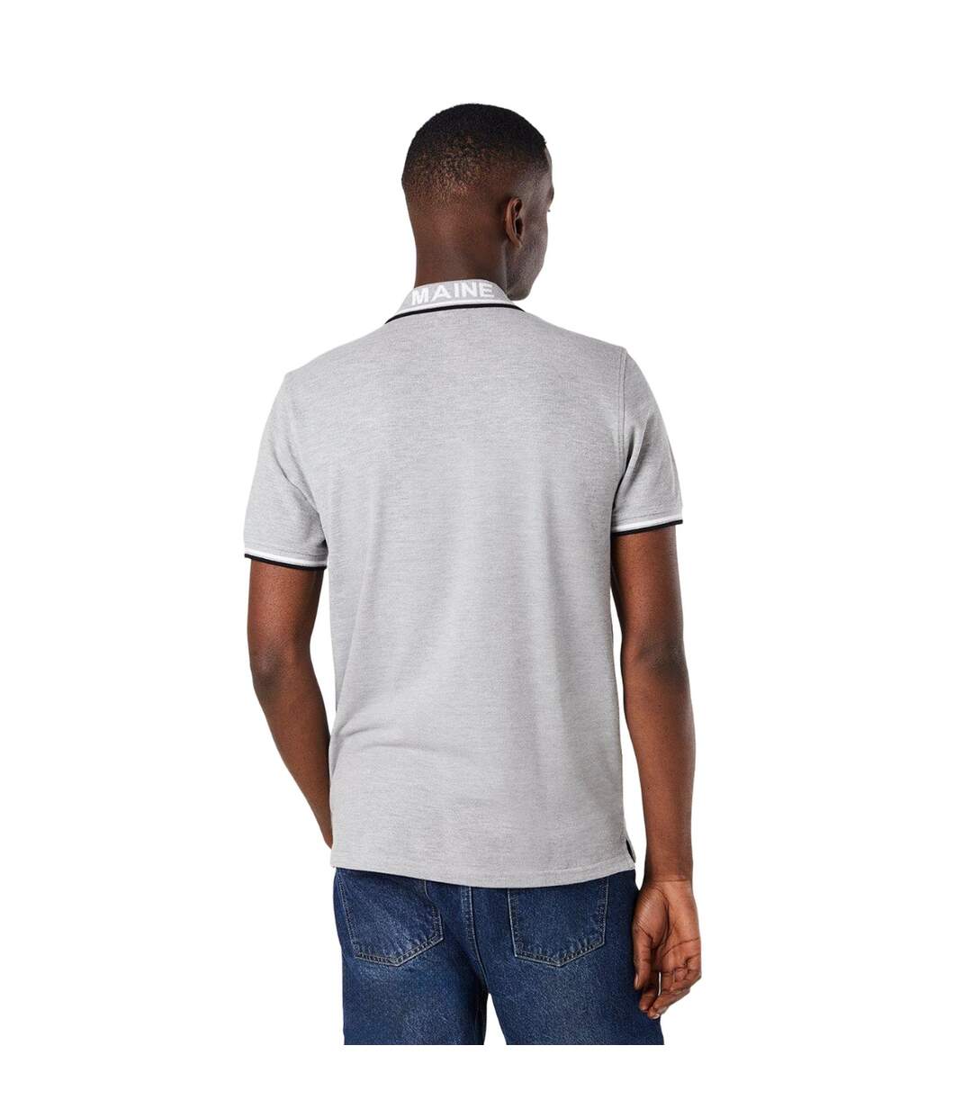 Polo homme gris Maine