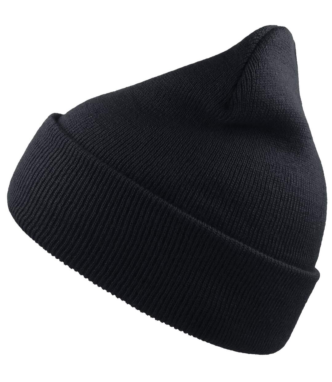 Unisex Adult Wind Recycled Cuffed Beanie Navy Atlantis-1