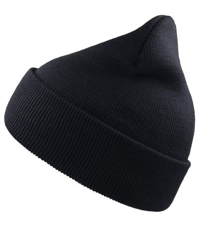 Unisex Adult Wind Recycled Cuffed Beanie Navy Atlantis
