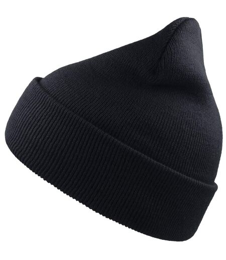 Unisex Adult Wind Recycled Cuffed Beanie Navy Atlantis