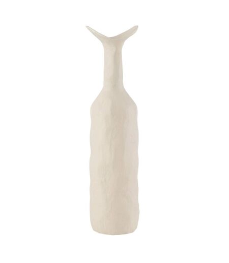 Vase Déco en Métal Agra 50cm Blanc