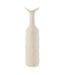 Vase Déco en Métal Agra 50cm Blanc-1
