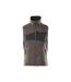 Mens Accelerate Plain Winter Gilet Dark Anthracite Black Mascot-1