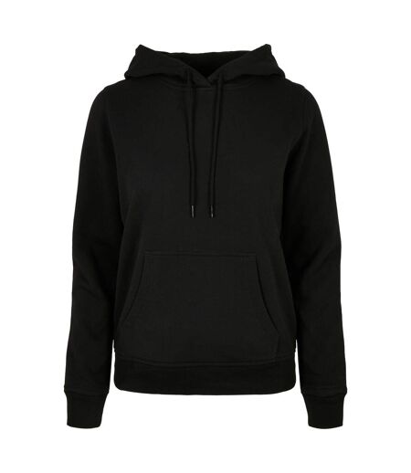 Sweat À Capuche Basic Femme Noir Build Your Brand