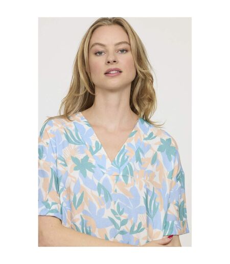 Robe manches courtes coton loose LAGE