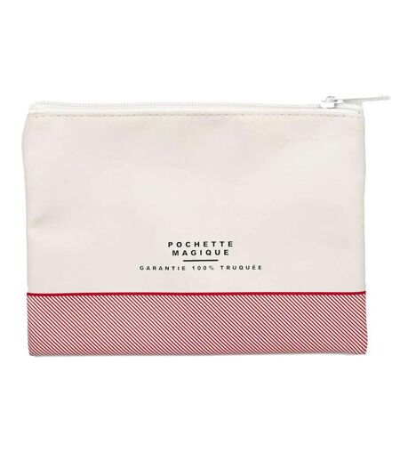 Trousse de Toilette Mots d'Amour 19cm Blanc