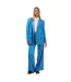 Womens/ladies Double-breasted Blazer Blue Hugo-2