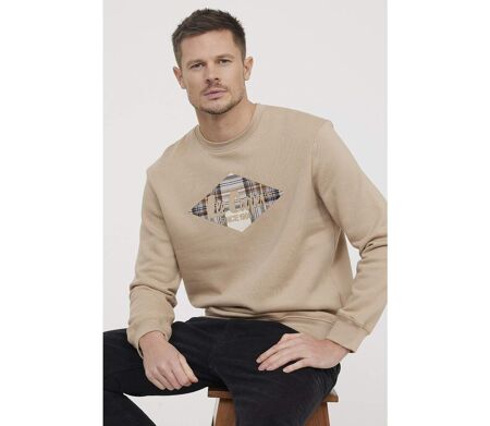 Sweatshirt ETILO Argile Beige