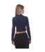 Haut Style Logo Empilé Dafilomena_3 Femme Bleu Foncé Hugo-3