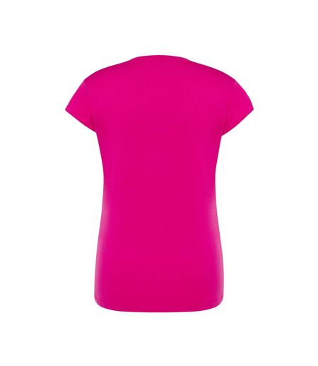 T-shirt Premium Femme Fuchsia JHK