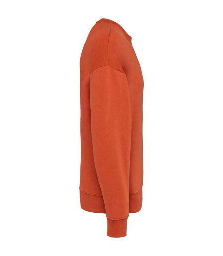 Womens/ladies oversized sweatshirt burnt brick Native Spirit