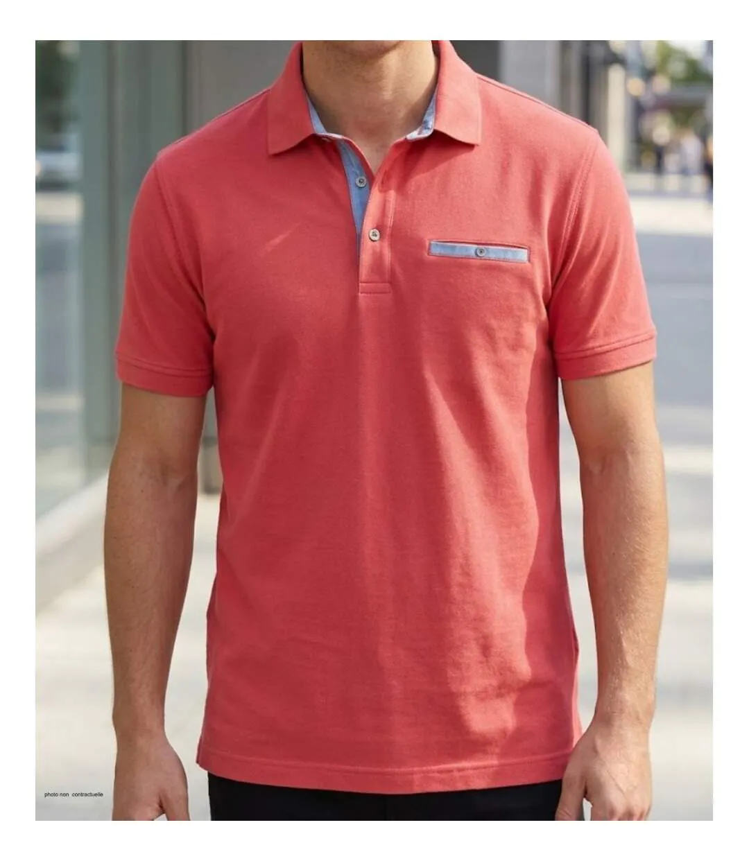 Polo en maille piquée POL3001C-1