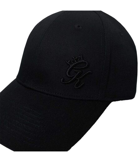 Casquette De Baseball Motif/style Logo Brodé Noir Gym King