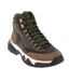 Mens Panelled Material Mix Ankle Boots Green Boss-1