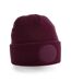 Bonnet Adulte Bordeaux Beechfield-2