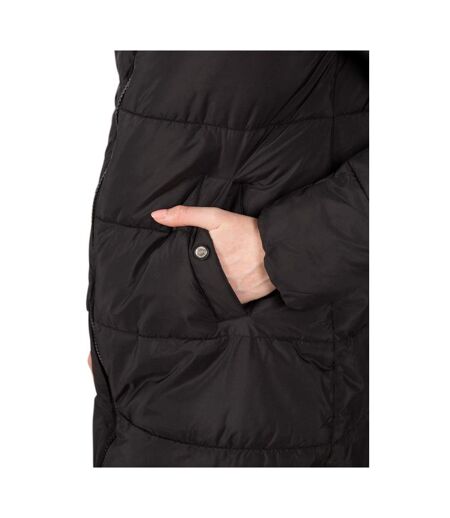Womens/ladies Faith Padded Jacket Black Trespass