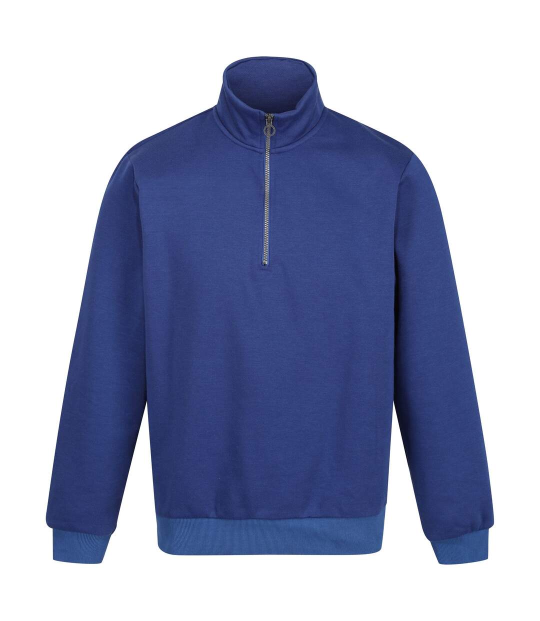 Mens pro quarter zip sweatshirt new royal Regatta-1