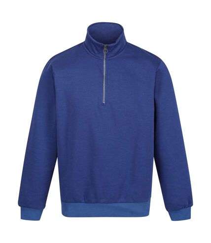 Regatta Mens Pro Quarter Zip Sweatshirt (New Royal)