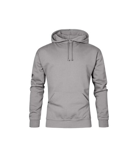 Sweat À Capuche 80/20 Homme Nouveau Gris Clair Uni Promodoro