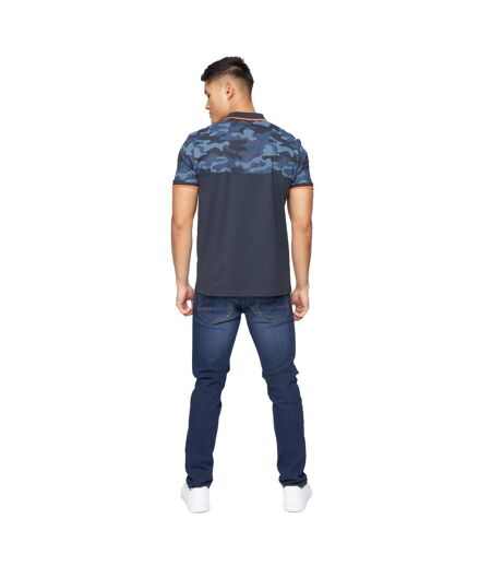 Polo Brightling Homme Bleu Marine Crosshatch