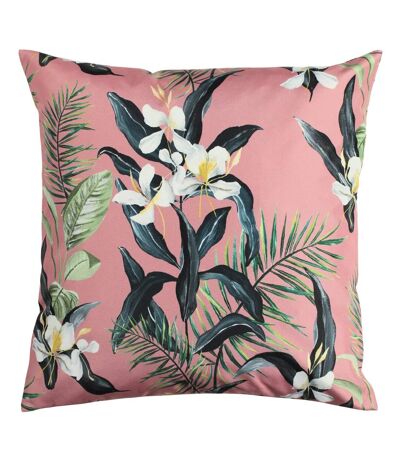 Furn - Housse de coussin d'extérieur HONOLULU (Rose) (Taille unique) - UTRV2553