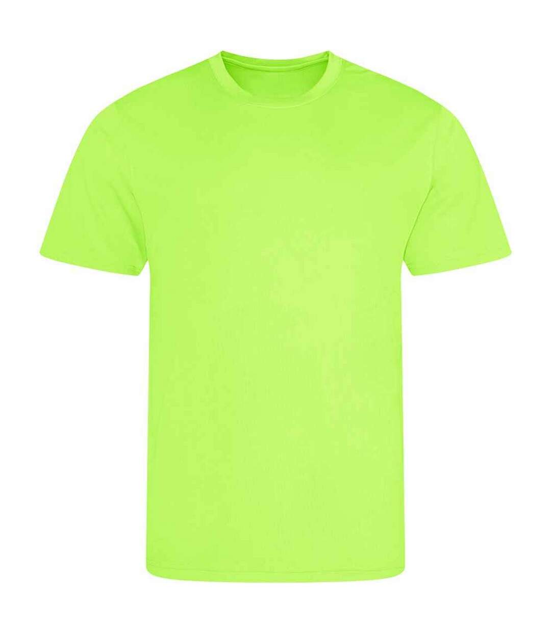 T-shirt homme vert électrique AWDis Cool-1