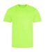 Mens t-shirt electric green AWDis Cool