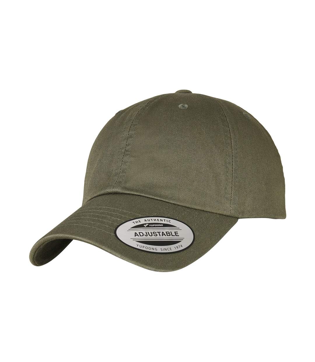 Casquette ecowash dad adulte olive Flexfit-1