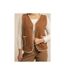 Gilet sans manches effet bouclé KARAH - Dona X Lisa-3