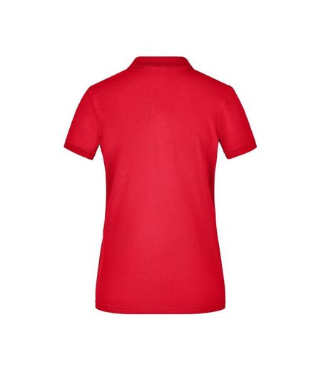 Polo Femme Rouge James And Nicholson