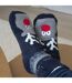 Isotoner Chaussettes d'intérieur homme maille/sherpa - picots antidérapants-2