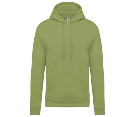 Sweat-shirt à capuche - Unisexe - K476 - vert pistache