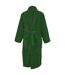 A&R Towels Adults Unisex Bath Robe With Shawl Collar (Dark Green) - UTRW6532