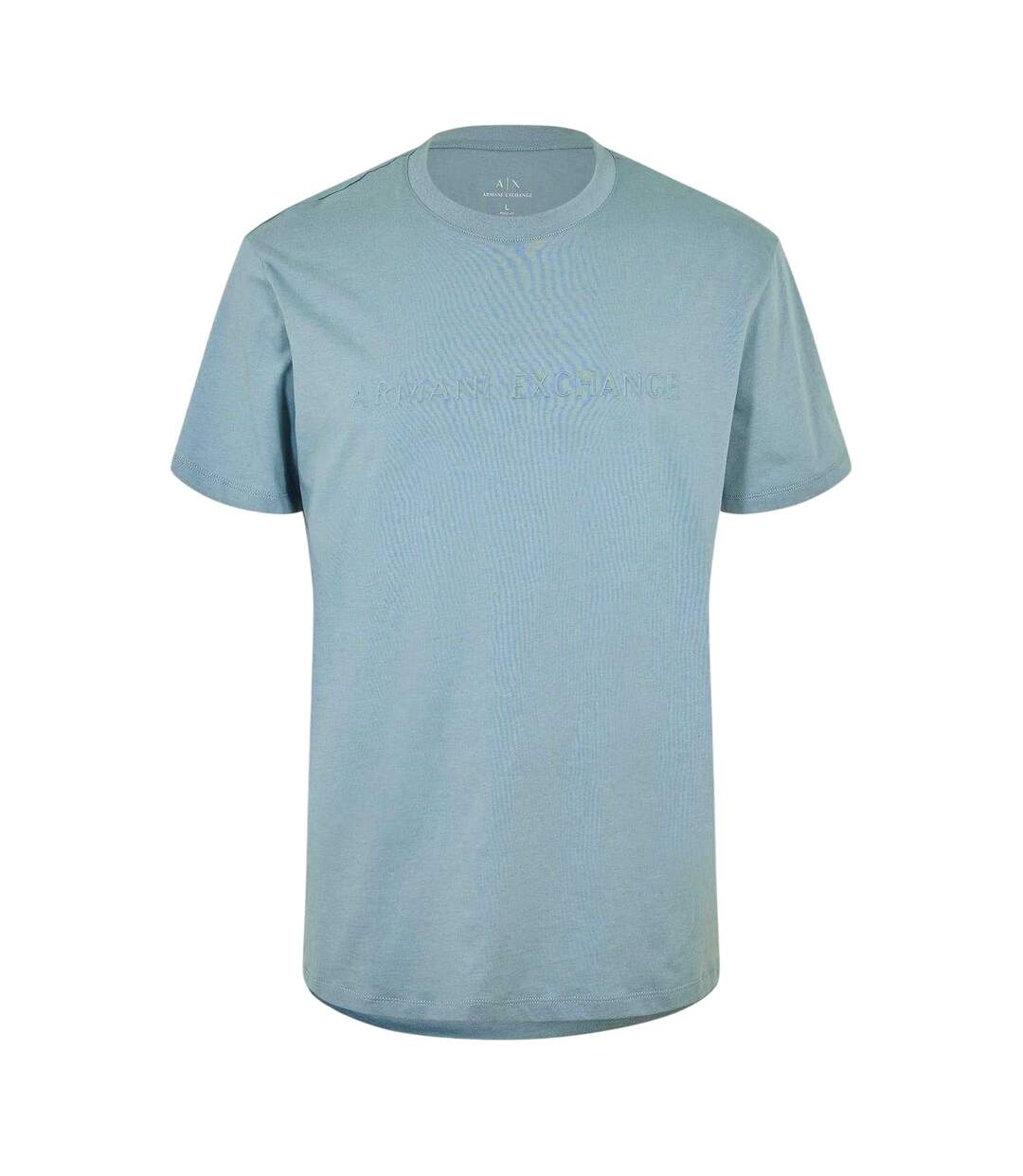 Mens Embossed T-shirt Lead Armani Exchange-2