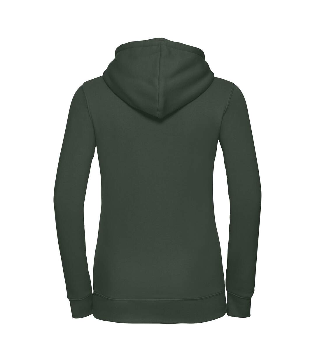 Sweat À Capuche Authentic Femme Vert Bouteille Russell-2