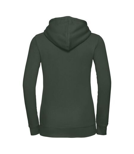 Sweat À Capuche Authentic Femme Vert Bouteille Russell