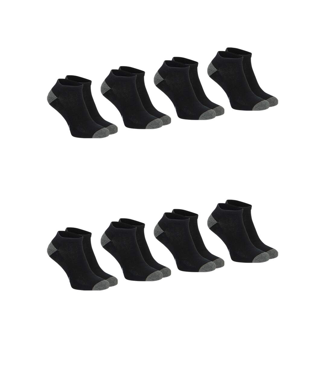 Lot de 8 paires de socquettes homme Ecopack sport Athena-2
