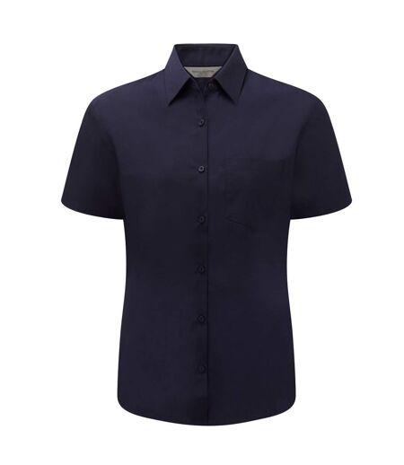 Chemise Formelle Femme Bleu Marine Russell Collection