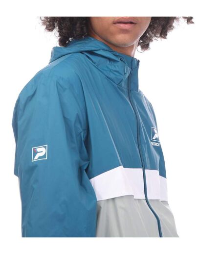 Coupe-vent cagoule homme bleu Patrick