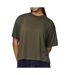 T-Shirt kaki femme pieces nora-1