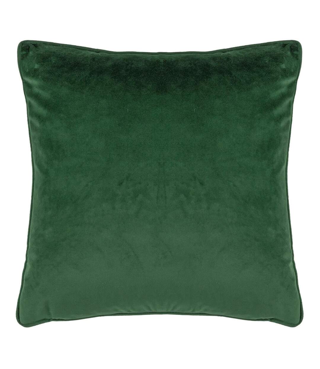 Piped sheep christmas cushion cover 43cm x 43cm forest green Evans Lichfield