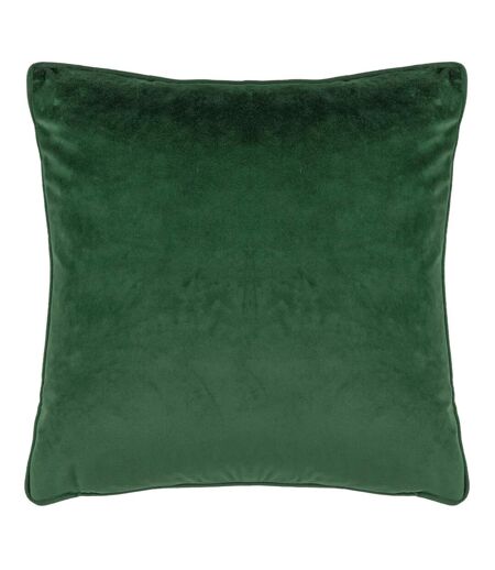 Piped sheep christmas cushion cover 43cm x 43cm forest green Evans Lichfield