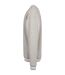 Sweat College Adulte Gris Chiné Blanc Build Your Brand-4