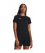 T-shirt Entraînement Challenger Femme Noir Blanc Under Armour-2