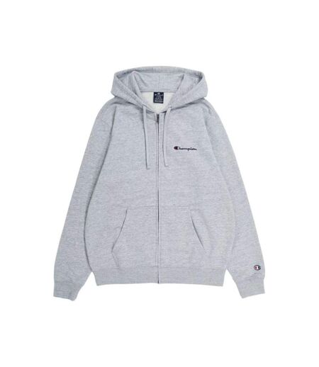 Sweat À Capuche Em021 Homme Gris Argenté Champion