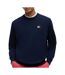 Sweat marine homme tommy hilfiger badge crewss-1